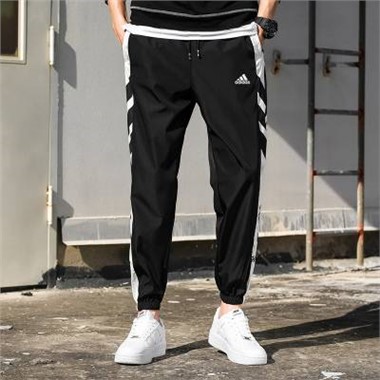 2023新款Adidas 32061阿迪九分褲-1015_黑色