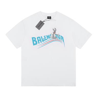 Balenciaga   2023夏季新款短袖T恤  尺寸偏大