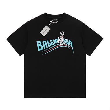 Balenciaga   2023夏季新款短袖T恤  尺寸偏大