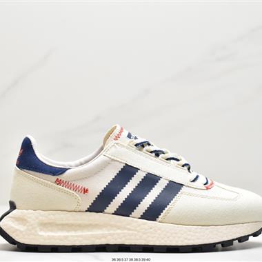 Adidas Racing E5 Boost Prototype 速度輕盈復古系列 百搭透氣運動慢跑鞋