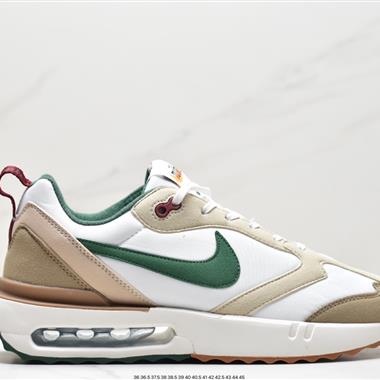 Nike Air Max DawnGreyWhite黎明系列低幫氣墊百搭休閑運動慢跑鞋