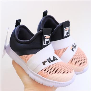 FILA  斐樂綁帶一腳蹬網鞋 