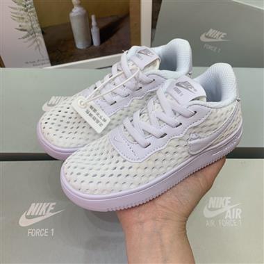 Nike 空軍一號松緊帶大網童鞋