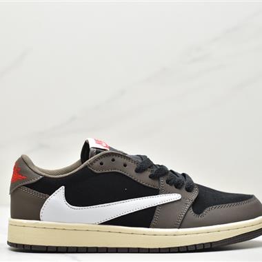 fragment design x Travis Scott x Nike Air Jordan 1 Low OG SP"Military Blue"AJ1