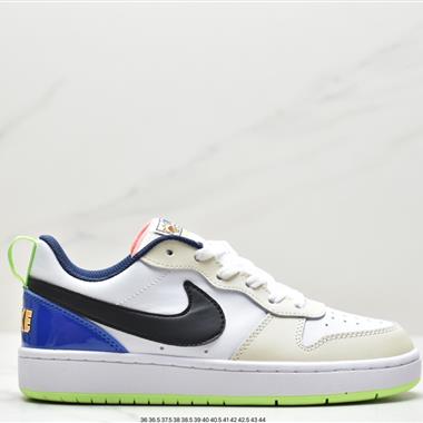 Nike Court Borough Low 2"White/Lake Green"