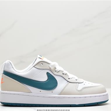 Nike Court Borough Low 2"White/Lake Green"
