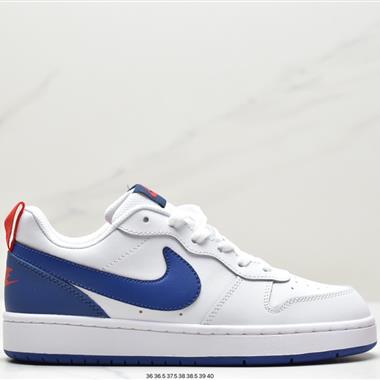 Nike Court Borough Low 2"White/Lake Green"