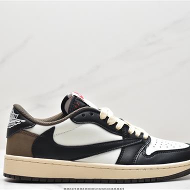 Travis Scott xNike  Air Jordan 1 Low AJ1 喬丹1代低幫籃球鞋