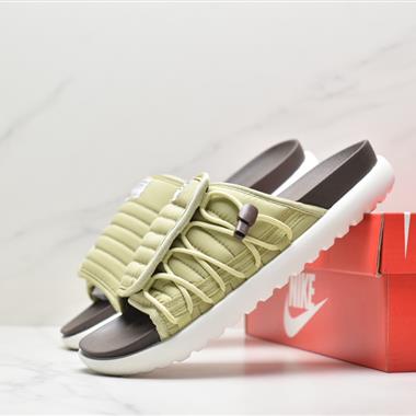 Nike Asuna Slide 2"Black/White"休閑運動沙灘拖鞋