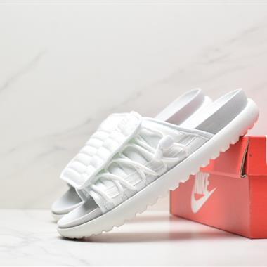 Nike Asuna Slide 2"Black/White"休閑運動沙灘拖鞋