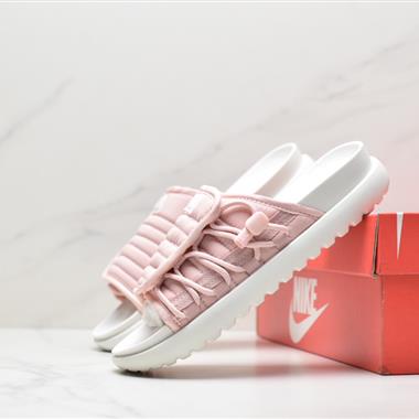 Nike Asuna Slide 2"Black/White"休閑運動沙灘拖鞋