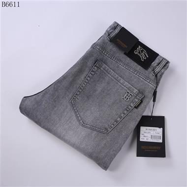 BURBERRY    2023夏季新款休閒牛仔褲