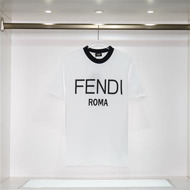 FENDI    2023夏季新款短袖T恤