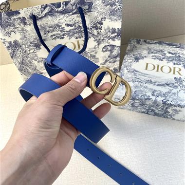 DIOR    2023新款時尚皮帶   3.0CM