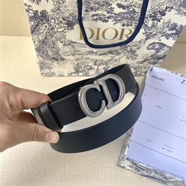 DIOR    2023新款時尚皮帶   3.0CM