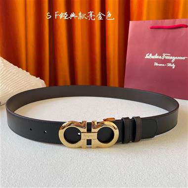 Ferragamo   2023新款時尚皮帶  3.5CM