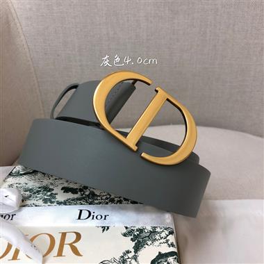 DIOR    2023新款時尚皮帶   4.0CM