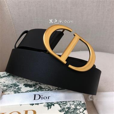 DIOR    2023新款時尚皮帶   4.0CM