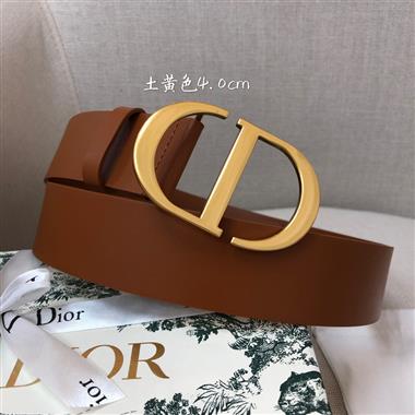 DIOR    2023新款時尚皮帶   4.0CM