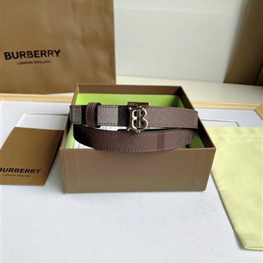 BURBERRY    2023新款時尚皮帶   2.0CM