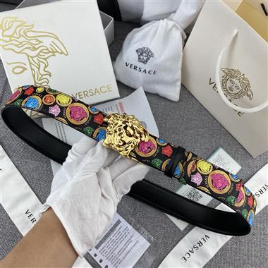 VERSACE   2023新款時尚皮帶   4.0CM