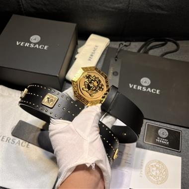 VERSACE   2023新款時尚皮帶   4.0CM