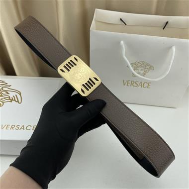 VERSACE   2023新款時尚皮帶  3.8CM