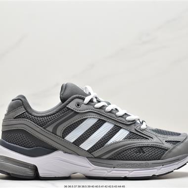 Adidas Spiritain 2000"Black/Grey/White"2000系列低幫老爹風復古透氣緩震休閑運動慢跑鞋