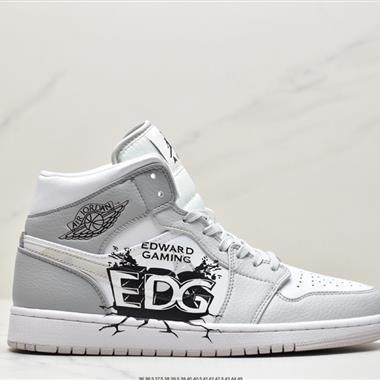 Nike DIY Air Jordan 1 Mid AJ1 經典復古文化休閑運動籃球鞋