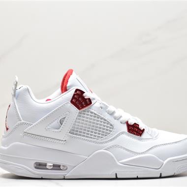 Nike Air Jordan 4 Retro 「Motorsport Away」AJ4代中幫復古實戰 籃球鞋