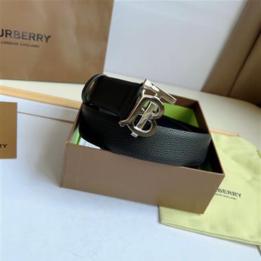 BURBERRY   2023新款時尚皮帶  3.5CM