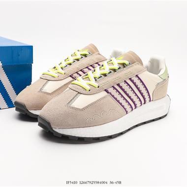 Adidas Racing E5 Boost Prototype 速度輕盈復古系列 百搭透氣運動慢跑鞋