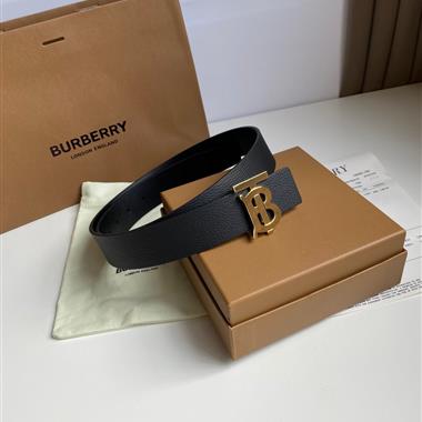 BURBERRY   2023新款時尚皮帶  3.5CM