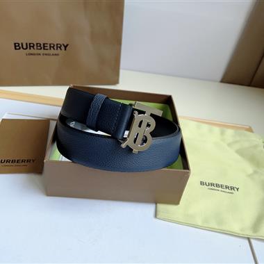 BURBERRY   2023新款時尚皮帶  3.5CM