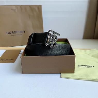 BURBERRY   2023新款時尚皮帶  3.5CM