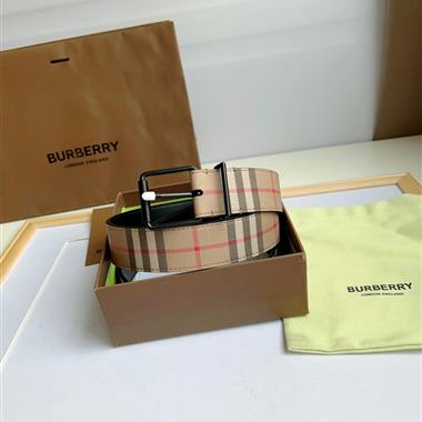 BURBERRY   2023新款時尚皮帶  3.5CM