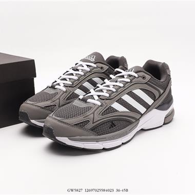 Adidas Spiritain 2000WhiteRedSliver聖神2000系列低幫老爹風復古透氣緩震休閑運動慢跑鞋 