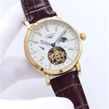 LONGINES   2023新款時尚休閒手錶 尺寸：42*12MM