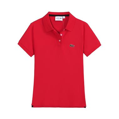 LACOSTE  2023夏季新款女生短袖T恤