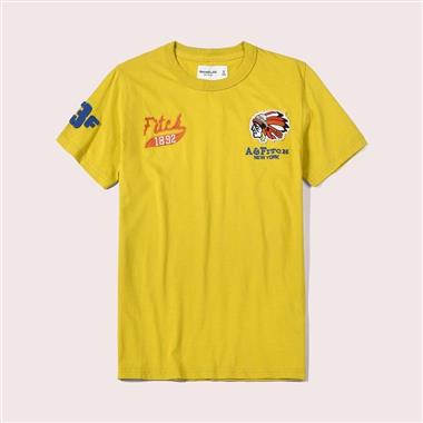 ABERCROMBIE & FITCH HCO 2023女生短袖T恤