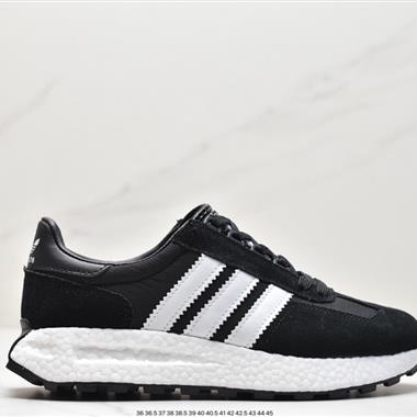 Adidas Racing E5 Boost Prototype速度輕盈復古系列 百搭透氣運動慢跑鞋