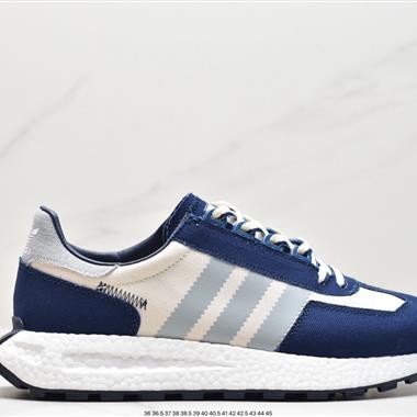 Adidas Racing E5 Boost Prototype速度輕盈復古系列 百搭透氣運動慢跑鞋