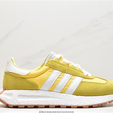 Adidas Racing E5 Boost Prototype速度輕盈復古系列 百搭透氣運動慢跑鞋