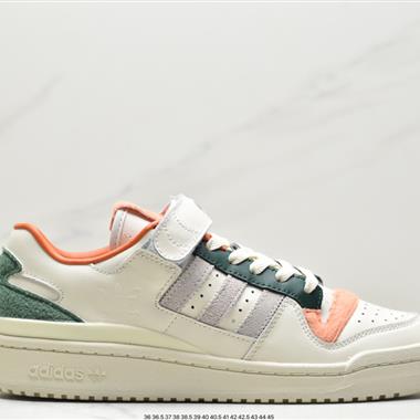 Adidas originals Forum 84 LoW 魔術貼低幫百搭潮流休閑運動板鞋