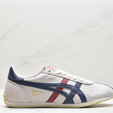 Onitsuka Tiger Runspark 火星運動系列田徑釘復古經典百搭皮革休閑慢跑鞋