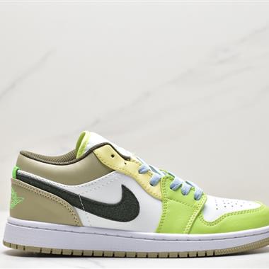 Nike Air Jordan 1 Mid"Green Yellow"AJ1
