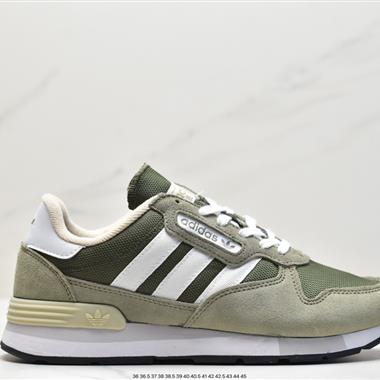 Adidas Originals Treziod 2低幫老爹風復古透氣緩震休閑運動慢跑鞋
