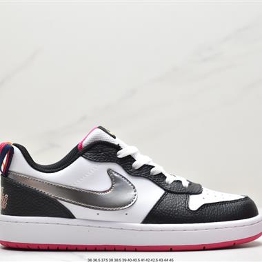 Nike Court Borough Low 2學院系列休閑運動皮革板鞋