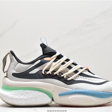 Adidas ALPHABoosTV1 Sustainabe舒適潮流 輕便耐磨防滑 低幫 跑步鞋