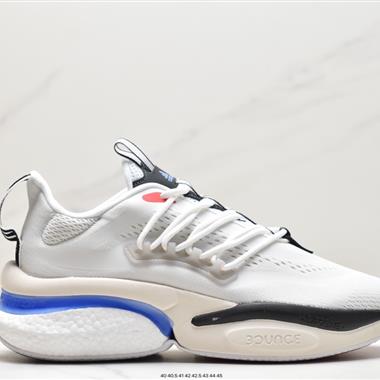 Adidas ALPHABoosTV1 Sustainabe舒適潮流 輕便耐磨防滑 低幫 跑步鞋